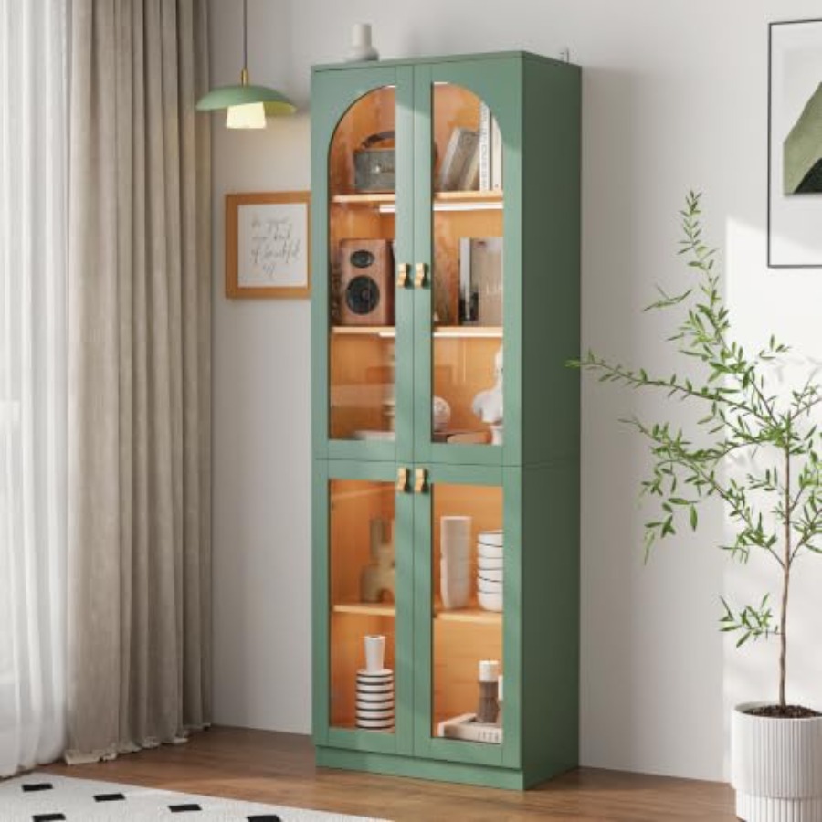 Storage & Organization - خزانة عرض لغرفة المعيشة أو المكتب