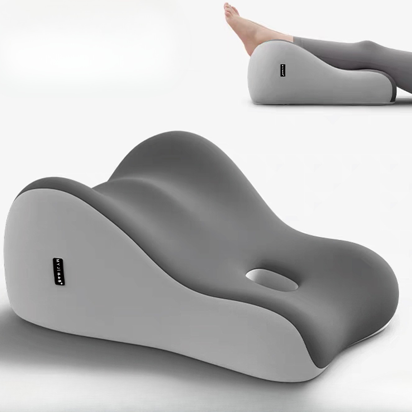 Memory Foam Orthopedic Pillow Neck Pain - وسادة دعم للعلاقة الحميمة للأزواج، وسادة