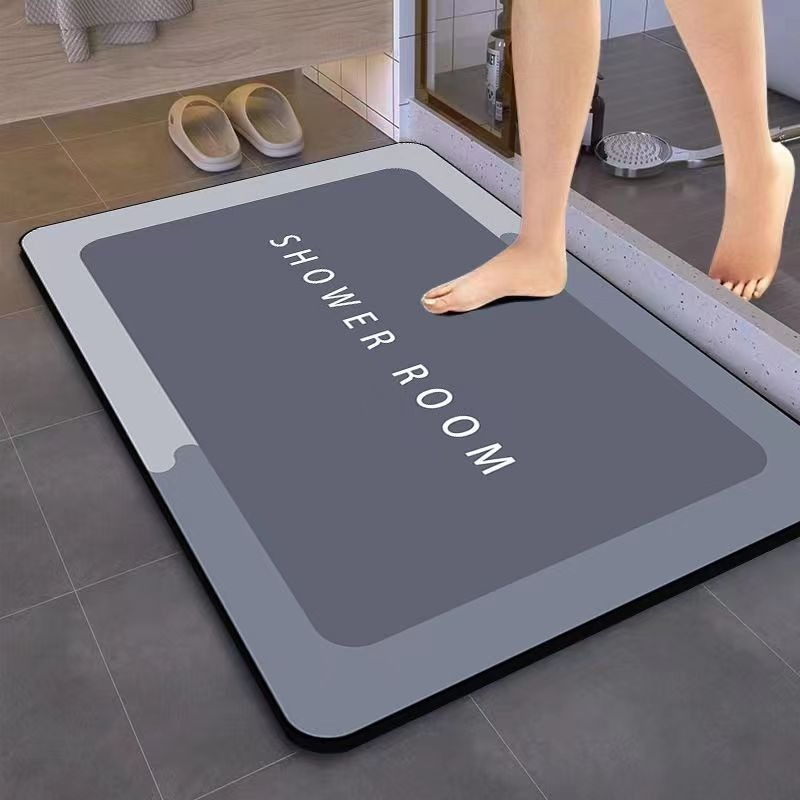 Quick Dry Diatomite Bath Mat - سجادة حمام من التراب الدياتومي مضادة