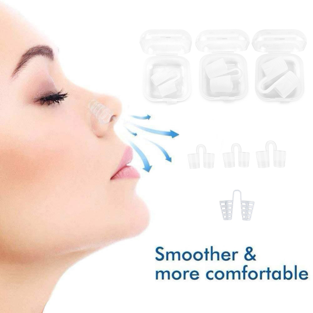 مشبك أنف من السيليكون مضاد للش - مراجعة Anti Snore Contour Pillow وسعره