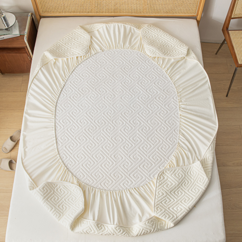 غطاء مرتبة مقاوم للماء بنمط شب - مراجعة Waterproof Mattress Protector Breathable وسعره