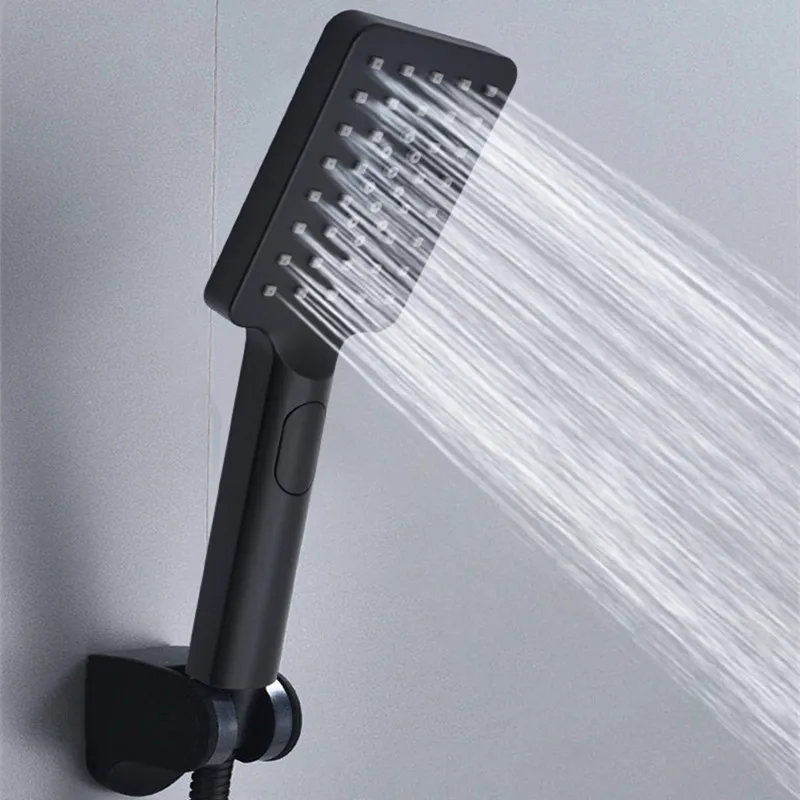 رأس دش محمول عالي الضغط مع زر  - مراجعة High Pressure Shower Head Handheld وسعره
