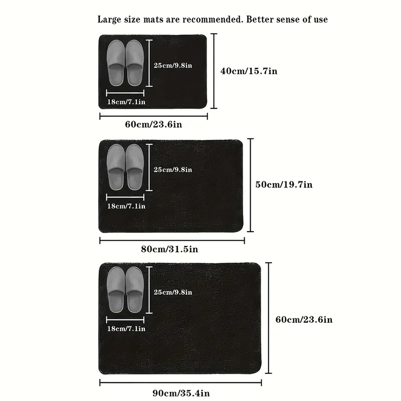 سجادة حمام من الدياتوميت من في - مراجعة Quick Dry Diatomite Bath Mat وسعره