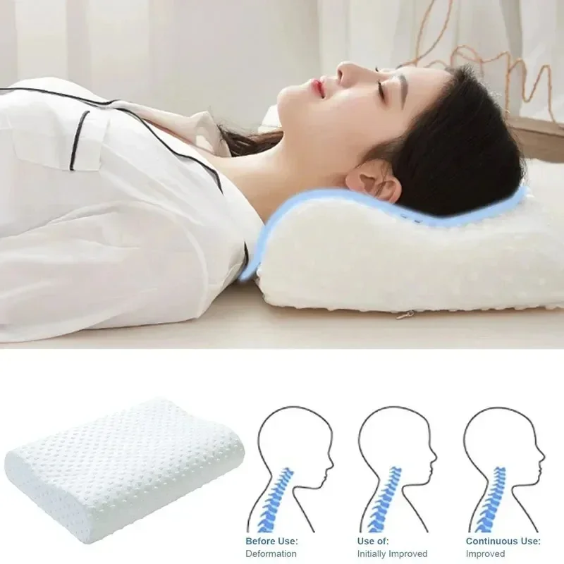 وسادة من إسفنج الذاكرة للنوم،  - مراجعة Memory Foam Orthopedic Pillow Neck Pain وسعره