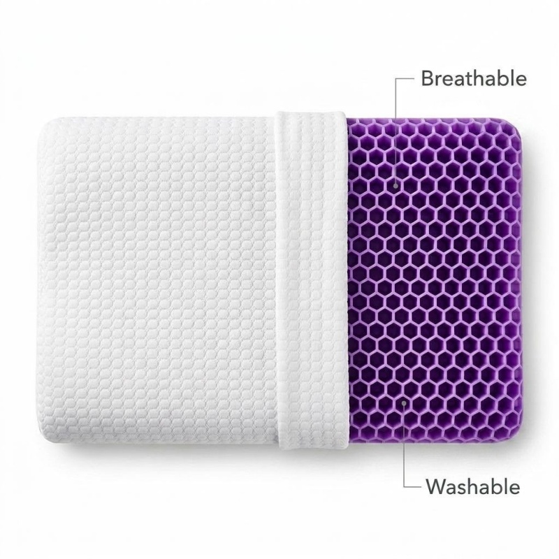 وسادة من مادة TPE قابلة للتنفس - مراجعة Anti Snore Contour Pillow وسعره