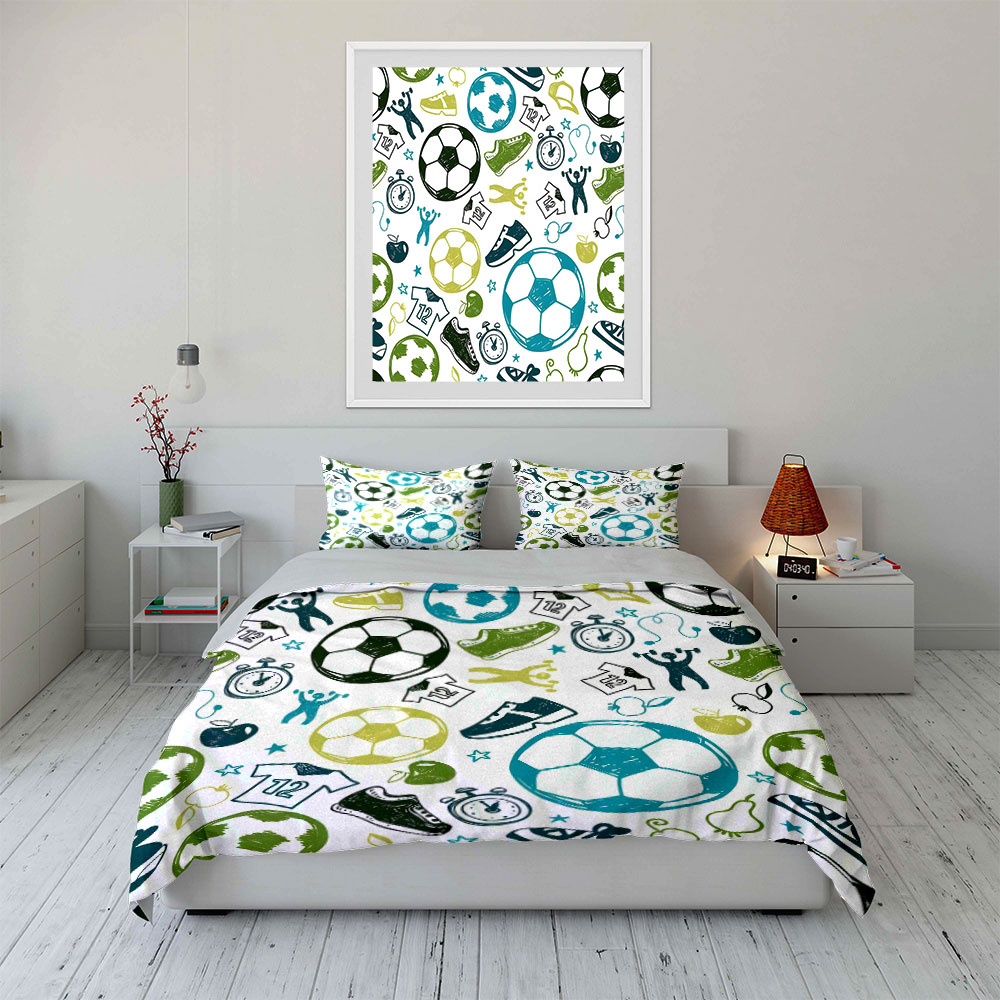 طقم غطاء لحاف بتصميم رسوم كرتو - مراجعة Duvet Cover Sets With Zipper وسعره