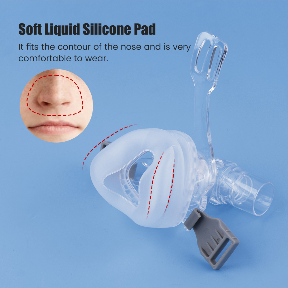 قناع CPAP أنفي مع غطاء رأس وأن - مراجعة Anti Snore Contour Pillow وسعره