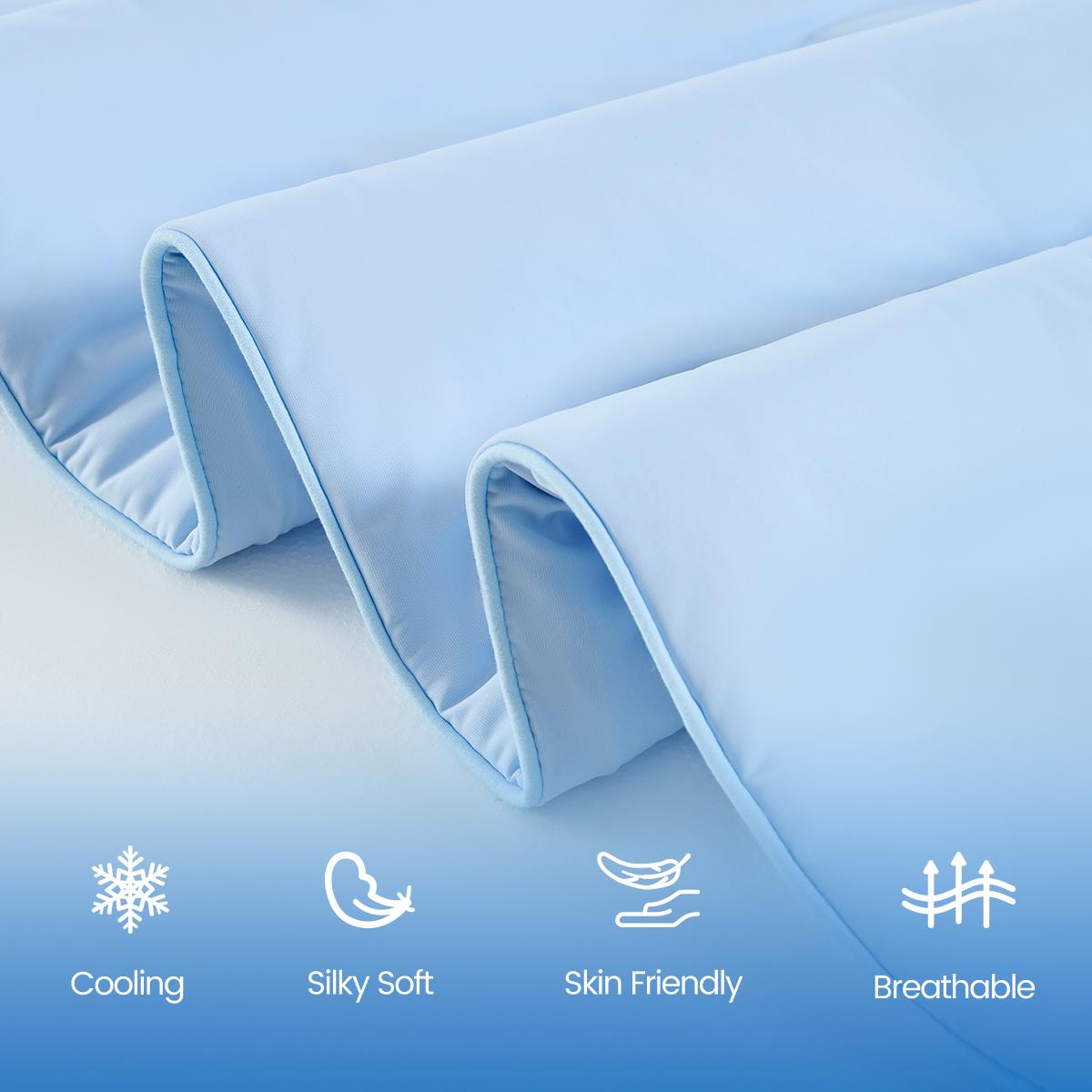بطانية تبريد صيفية قابلة للعكس - مراجعة Cooling Blanket Hot Sleepers وسعره