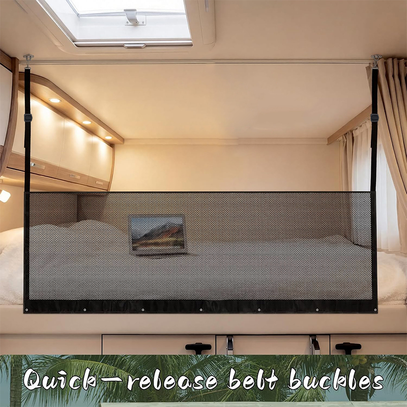 شبكة أمان لسرير RV لمنع السقوط - مراجعة Bedding وسعره