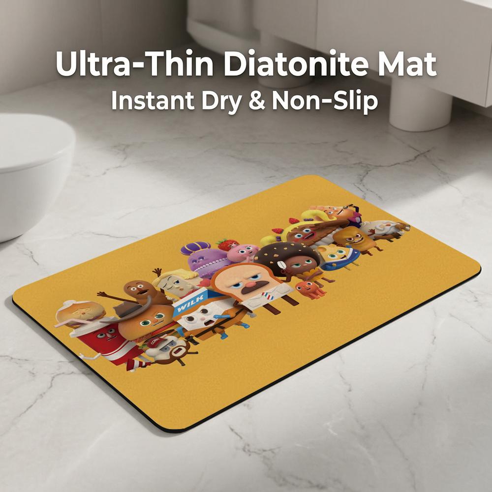 سجادة أرضية كرتونية بتصميم B-B - مراجعة Quick Dry Diatomite Bath Mat وسعره