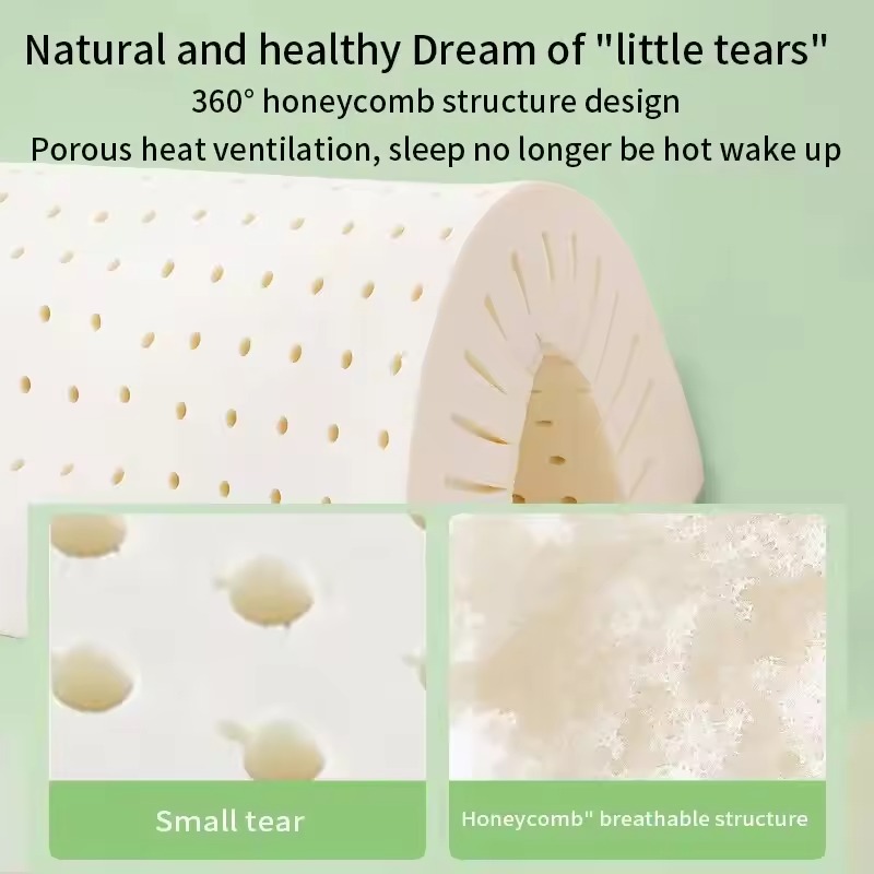 وسادة من اللاتكس الطبيعي التاي - مراجعة Memory Foam Orthopedic Pillow Neck Pain وسعره