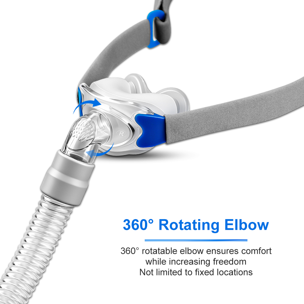طقم قناع CPAP جديد بديل للأنف  - مراجعة Anti Snore Contour Pillow وسعره