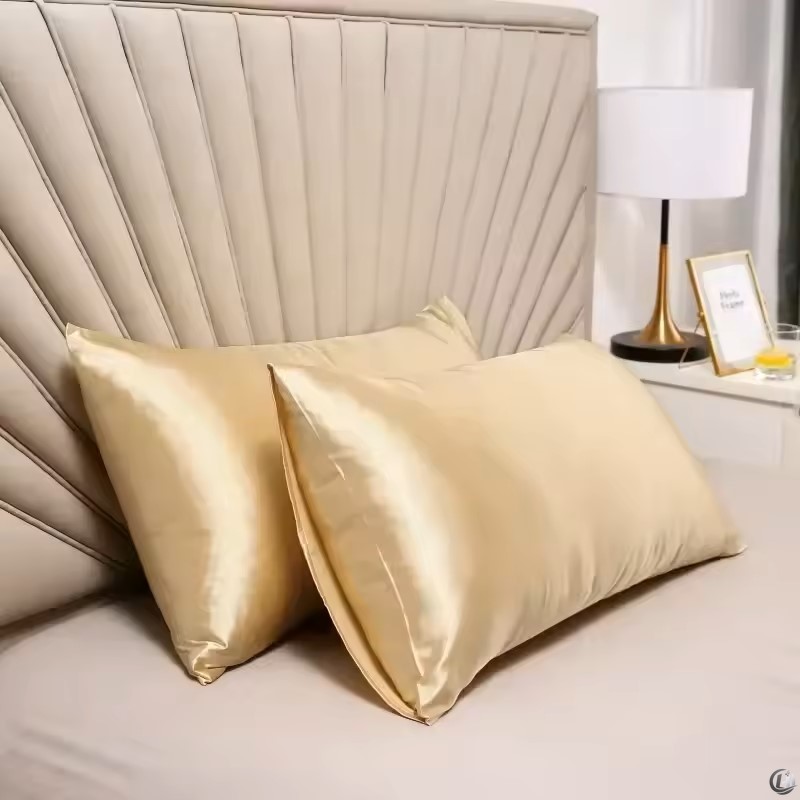غطاء وسادة من حرير التوت الطبي - مراجعة Satin Silk Pillowcase Hair Skin وسعره