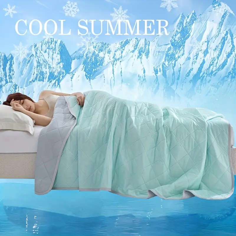 بطانية تبريد كبيرة مزدوجة الجو - مراجعة Cooling Blanket Hot Sleepers وسعره