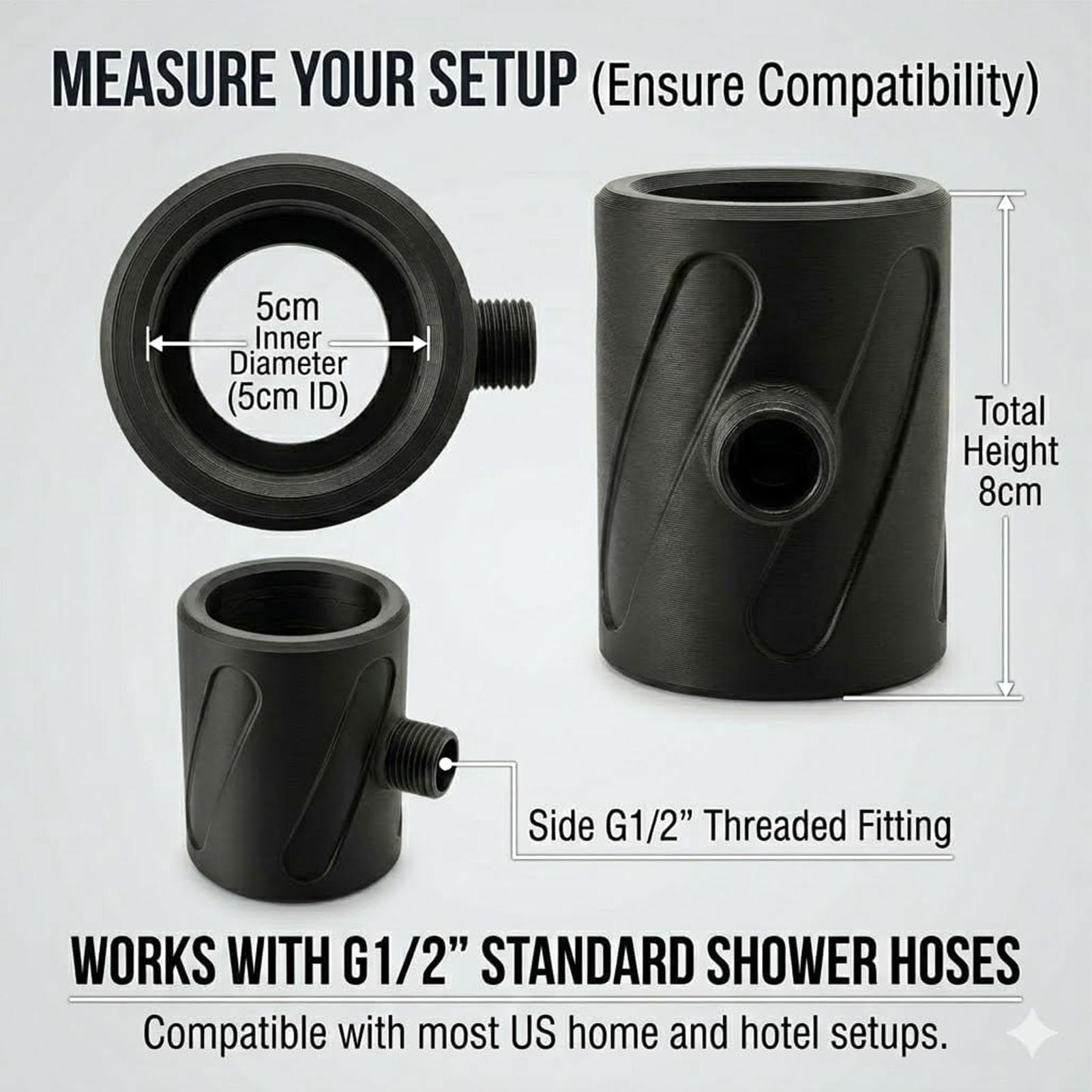 رأس دش للتنظيف بفتحات خشنة، سه - مراجعة High Pressure Shower Head Handheld وسعره