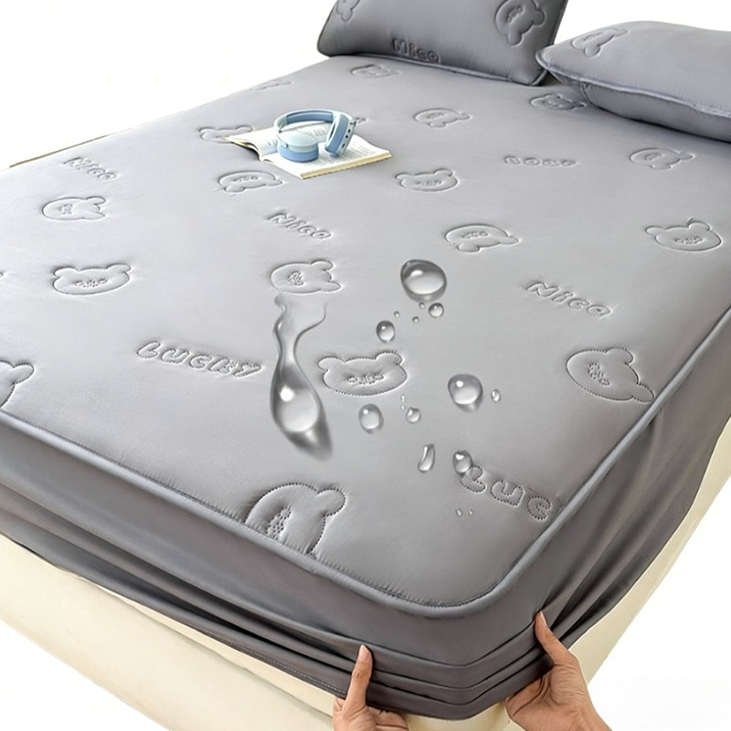 غطاء سرير مبطن بالموجات فوق ال - مراجعة Waterproof Mattress Protector Breathable وسعره