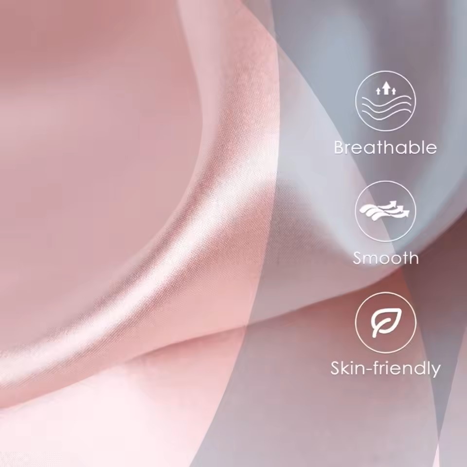 Kuup 1 قطعة المخدة غطاء وسادة  - مراجعة Satin Silk Pillowcase Hair Skin وسعره
