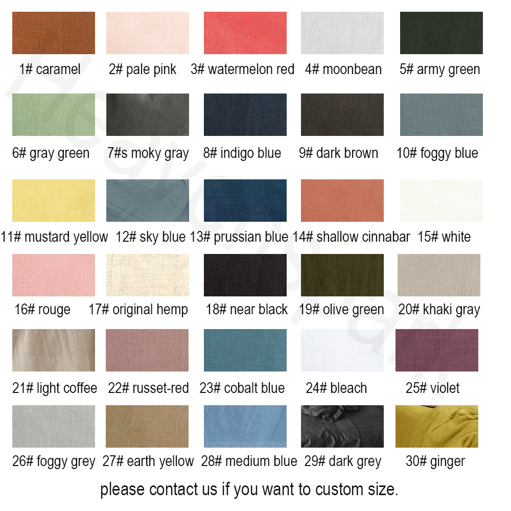 طقم أغطية سرير من الكتان العضو - مراجعة Duvet Cover Sets With Zipper وسعره