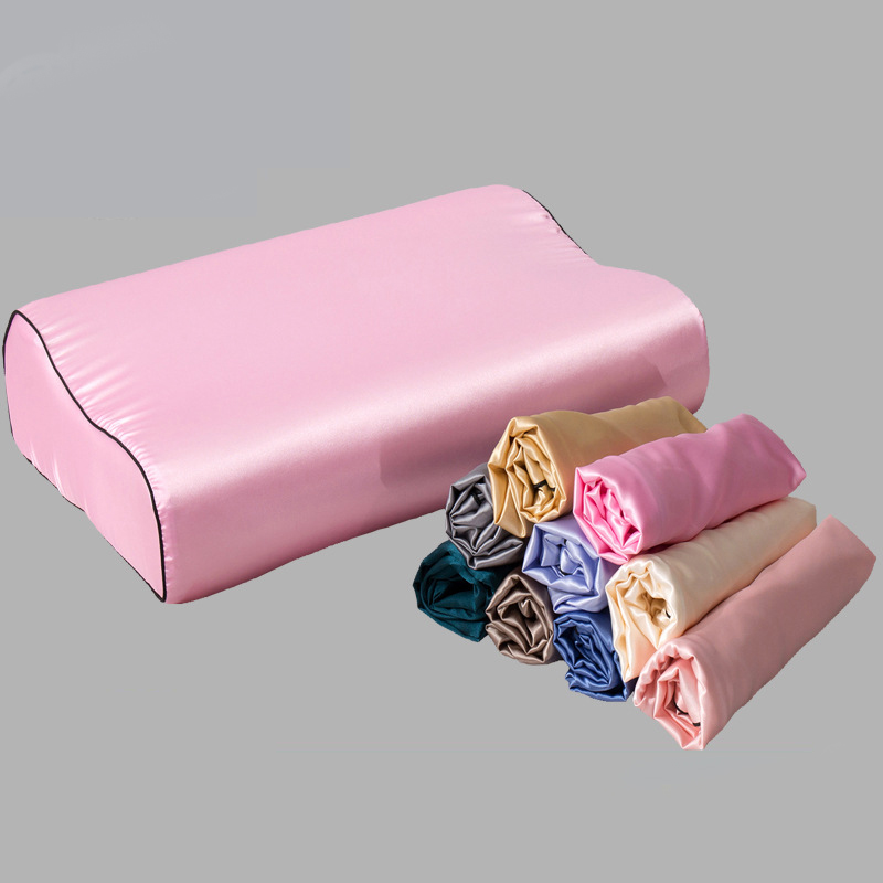 غطاء وسادة من اللاتكس والساتان - مراجعة Satin Silk Pillowcase Hair Skin وسعره