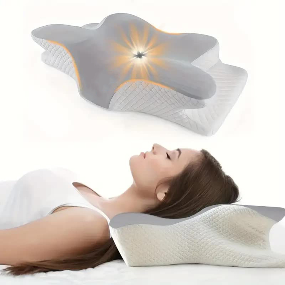 الوسائد رغوة الذاكرة فراشة على - مراجعة Anti Snore Contour Pillow وسعره