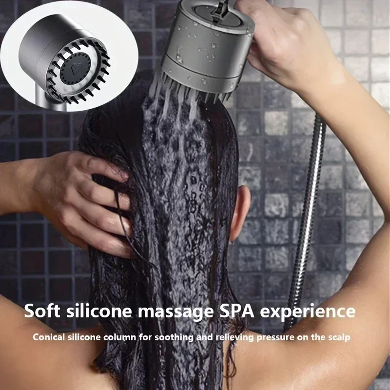 رأس دش مع فلتر مقابض دش عالية  - مراجعة High Pressure Shower Head Handheld وسعره